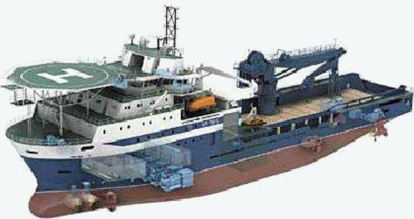 Multi-purpose service vessel